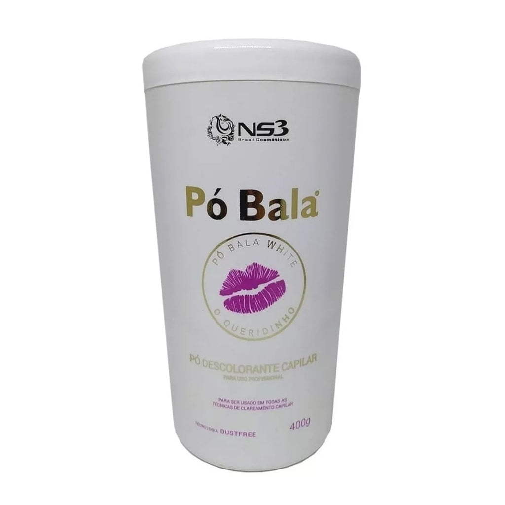 NS3 Po Bala White O Queridinho Bleaching Powder 400g/14.10oz. - BuyBrazil