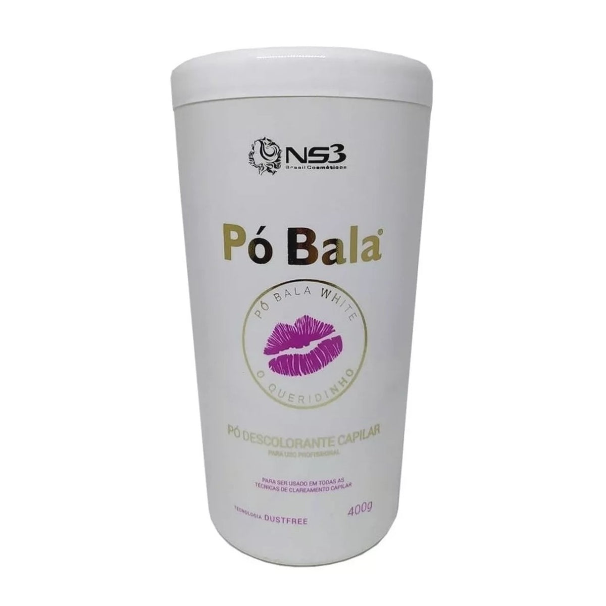 NS3 Po Bala White O Queridinho Bleaching Powder 400g/14.10oz. - BuyBrazil