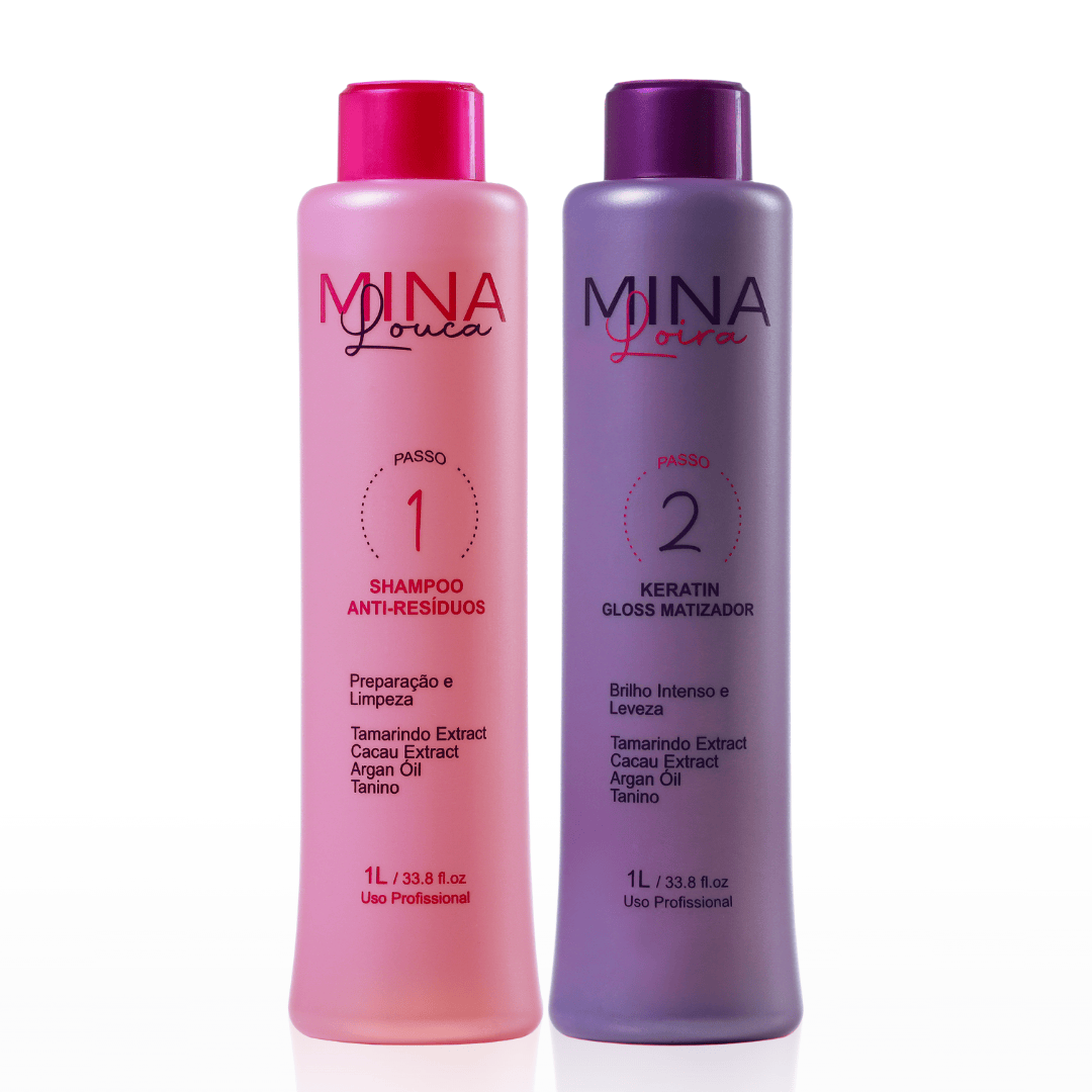 Nuance Mina Loira Progressive Toning Kit 1L - Perfect Blonde - BuyBrazil