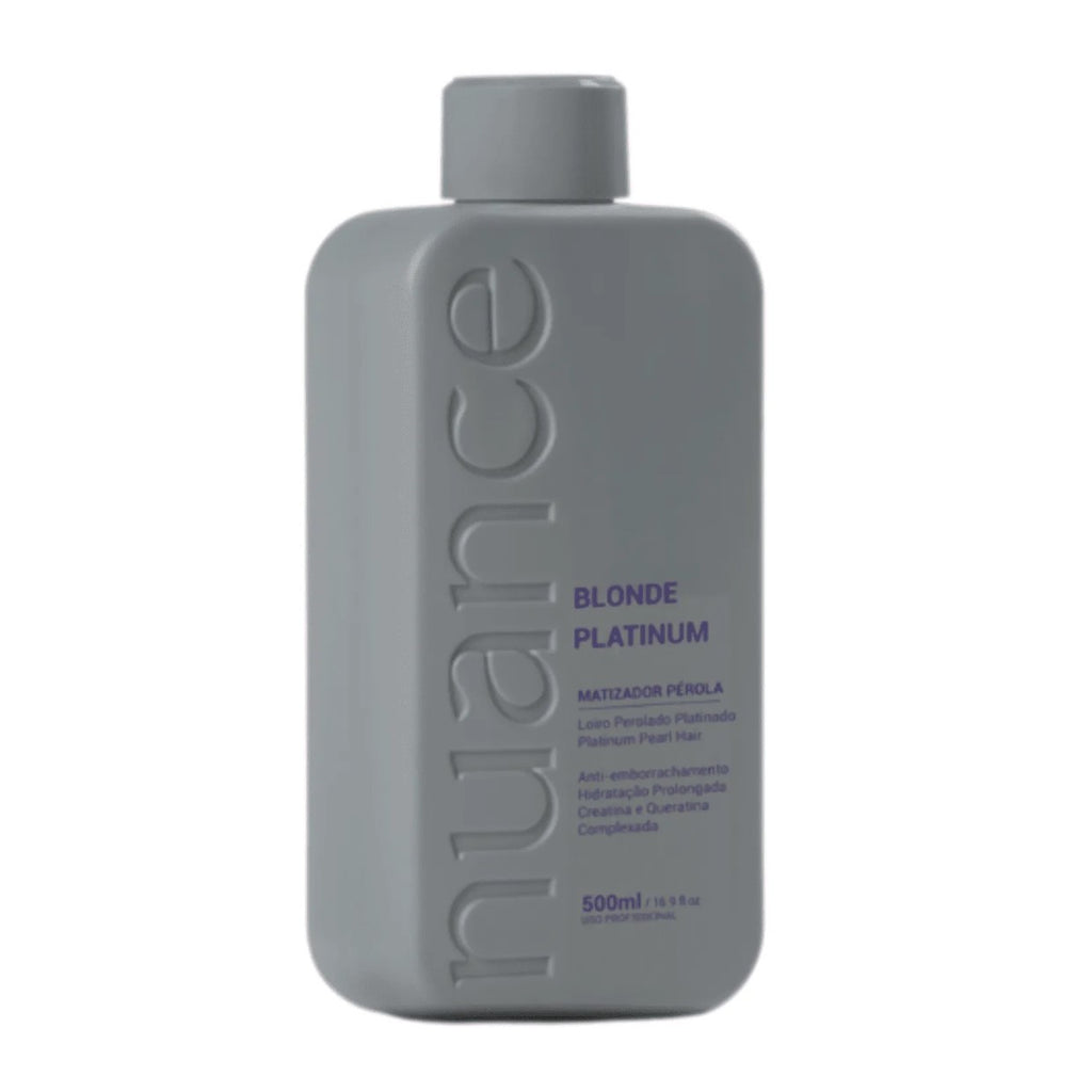 Nuance Professional Blonde Platinum Hair Pearl Toner 500ml/ 16.9 fl.oz. - BuyBrazil