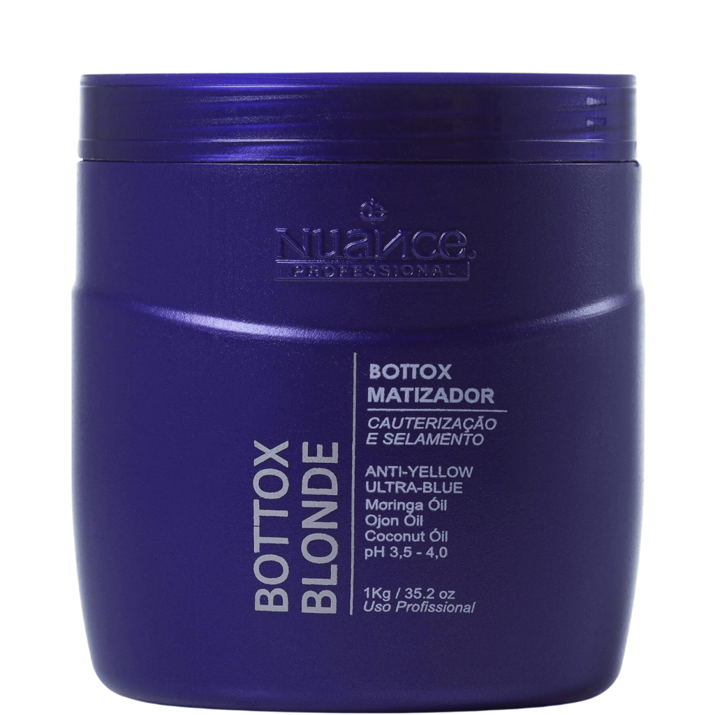 Nuance Professional Btox Blond Tinting Cauterization and Sealing 1Kg/35.2 oz. - BuyBrazil