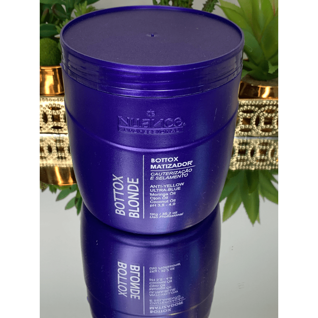 Nuance Professional Btox Blond Tinting Cauterization and Sealing 1Kg/35.2 oz. - BuyBrazil