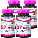Nutriblue Biotin Supplement 60 Capsules of 380mg - BuyBrazil