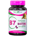 Nutriblue Biotin Supplement 60 Capsules of 380mg - BuyBrazil