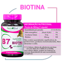 Nutriblue Biotin Supplement 60 Capsules of 380mg - BuyBrazil