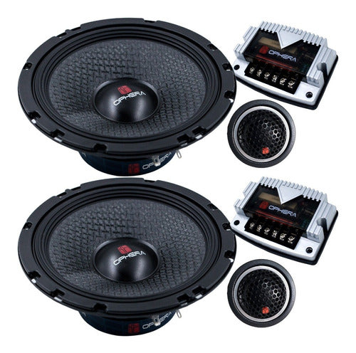 Ophera Phantom OP 90 Speaker Kit 2 Ways 6 Inches 180 Rms - BuyBrazil