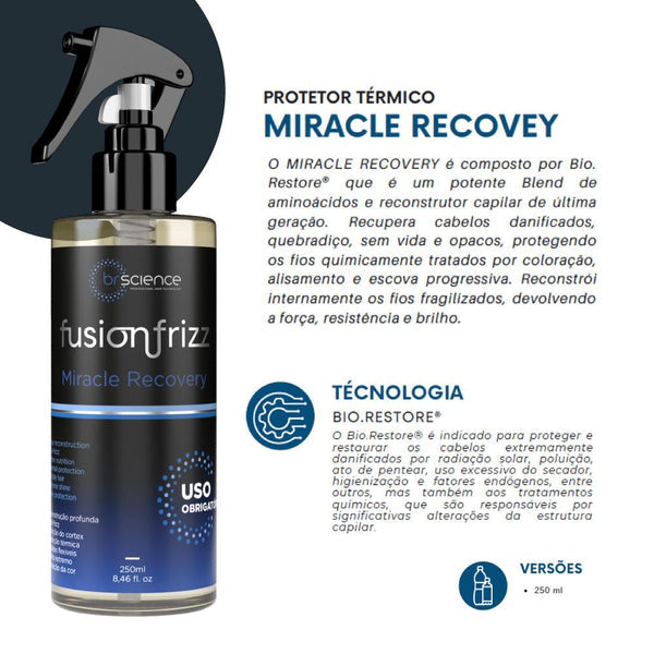 Brscience Fusion Frizz Miracle Recovery 250ml/8.45 fl.oz.