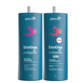 Paiolla Biotin and Collagen Reconstruction Mask + Detangling Shampoo 2x1000ml/33.8 fl.oz. - BuyBrazil