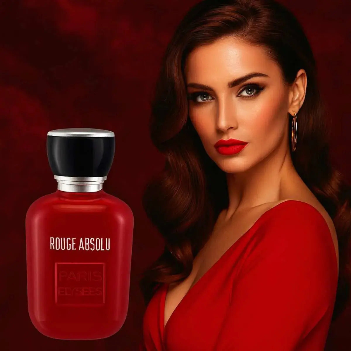Paris Elysees Intense Perfume Rouge Absolu Tradicional EDT 100 ml para feminino