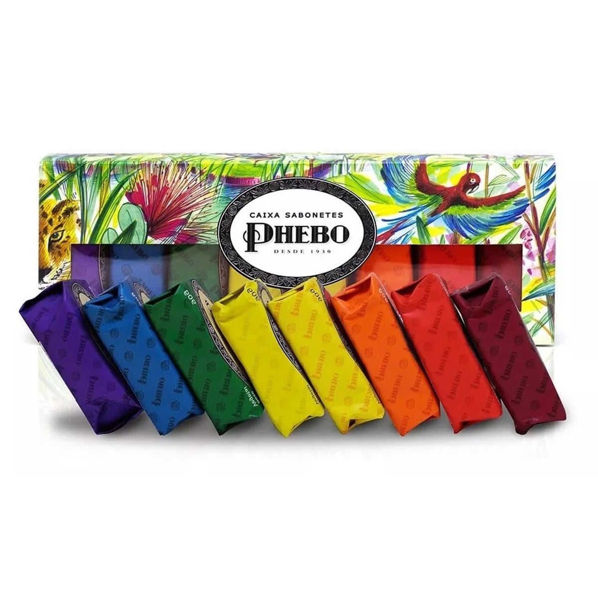 Phebo Amazônia Glycerin Soap Box 8 units 90g//3.17 oz. - BuyBrazil