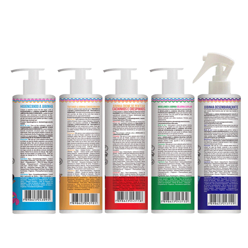 Widi Care Jubinha Sh Cond Cream Wavy Gelatin Spray Kit