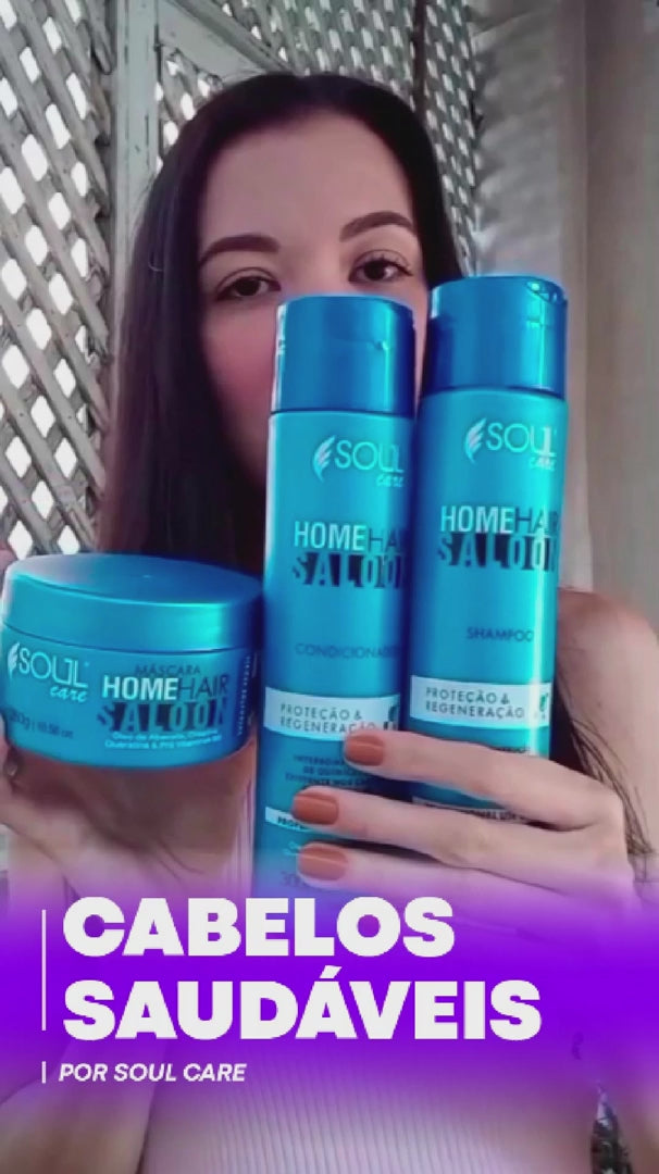 Soul Care Home Hair Saloon Hair Nutrition Kit - Shampoo + Conditioner + Treatment Mask 300g