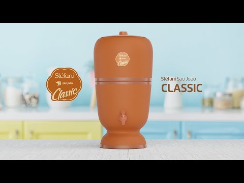 Stéfani São João Classic Clay Water Purifier Filter 6 Liters
