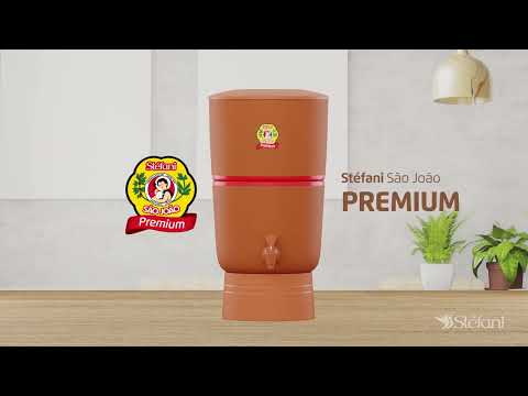 Stéfani São João Premium Clay Water Filter 8 Liters
