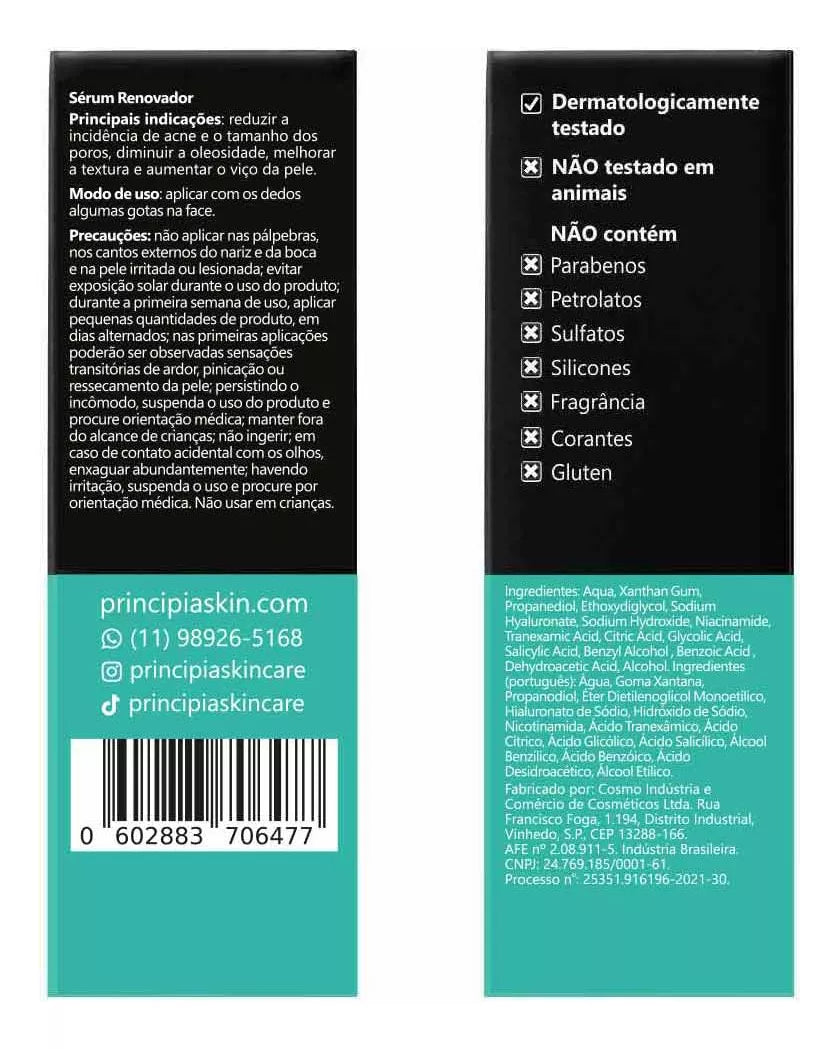 Principia Anti-acne Cleansing Gel Serum Mix-01 Kit - BuyBrazil