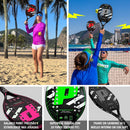 Beach Tennis Freestyle Racket 3k Carbon Original Prolife Red
