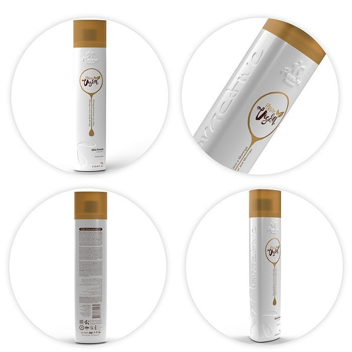 Floractive Flora Vegan Professional Progressive Brush Without Formaldehyde Vegan Gloss Protein 1000ml/33.8 fl.oz.