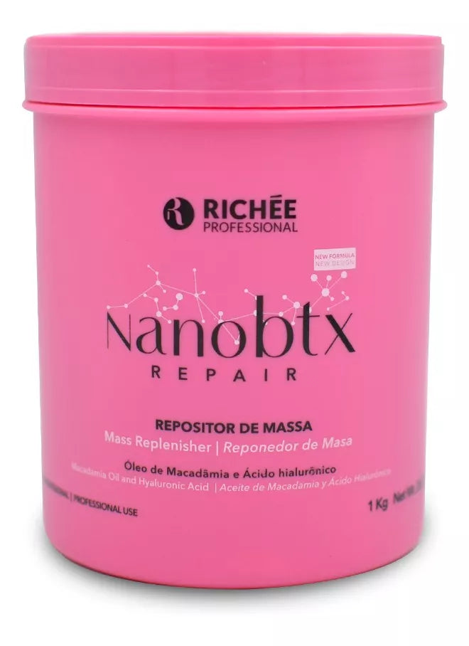 Richée Professional Nanobtx Repair Mask 1Kg/35.2oz. - BuyBrazil