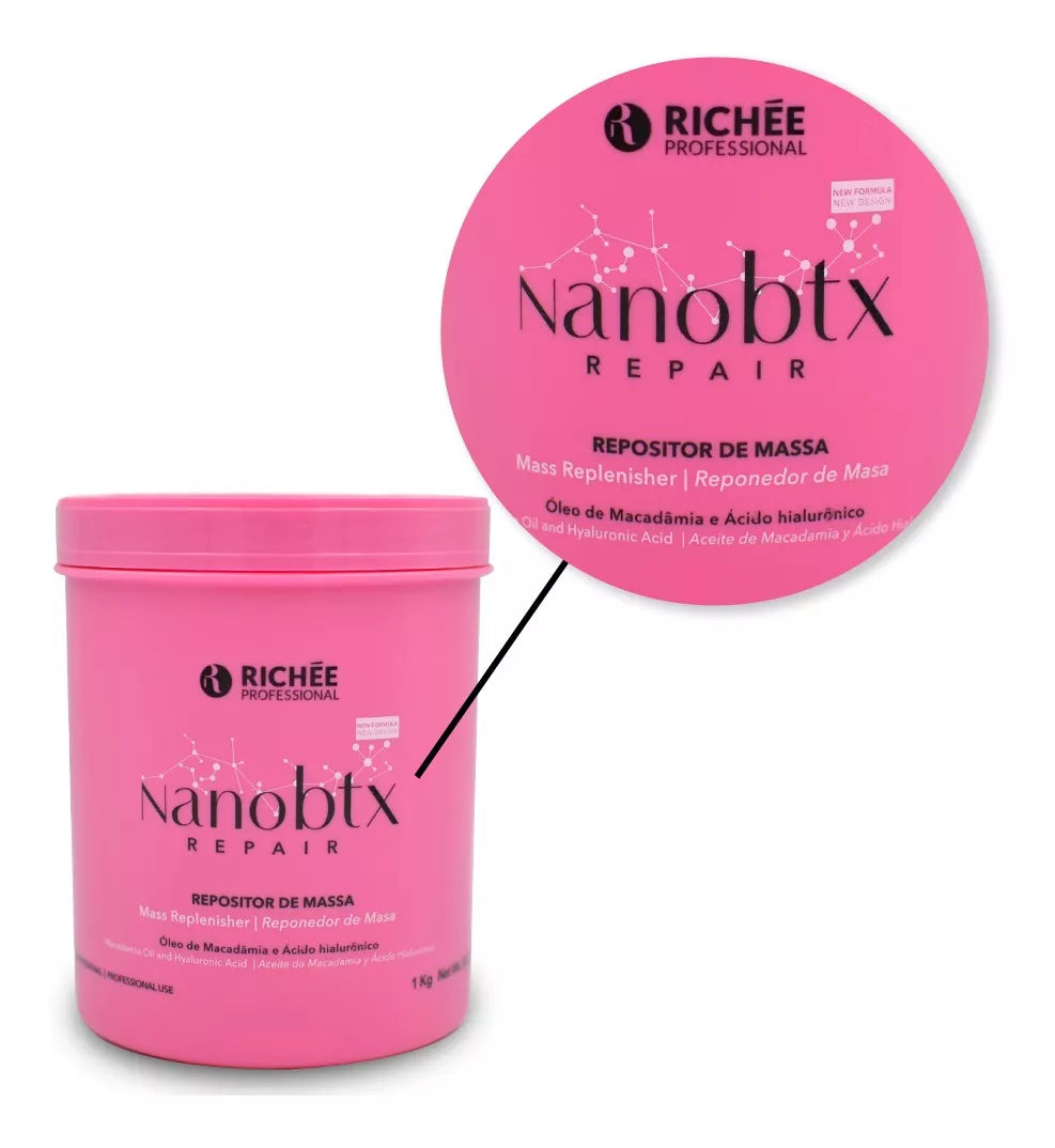 Richée Professional Nanobtx Repair Mask 1Kg/35.2oz. - BuyBrazil