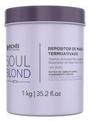 Richée Professional Soul Blond BTX Mask Mass Replenisher 1Kg/35.2oz. - BuyBrazil