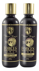 Robson Peluquero 4 Forces Toner Home Care Tinting Treatment Kit 2x300ml - BuyBrazil