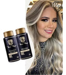 Robson Peluquero Black Toner Home Care Tinting Treatment Kit 2x300ml - BuyBrazil