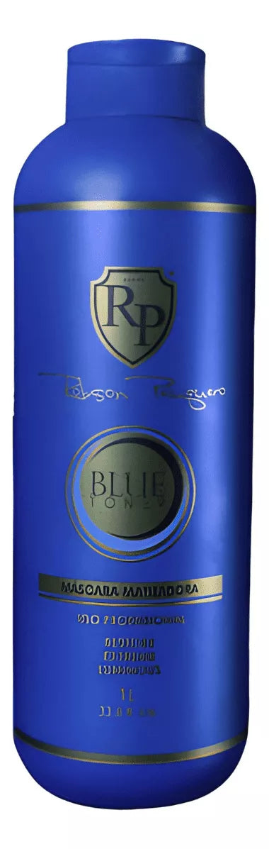 Robson Peluquero Blue Toner Tinting Mask Restore Extreme Luminous 1000ml/33.8 fl.oz - BuyBrazil