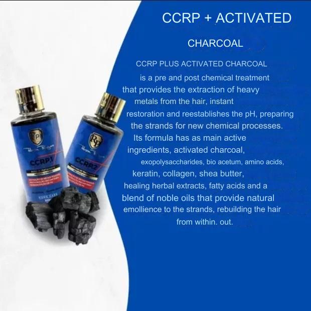 Robson Peluquero CCRP Activated Charcoal 2X300ml/10.14 fl.oz. - BuyBrazil