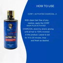 Robson Peluquero CCRP Activated Charcoal 2X300ml/10.14 fl.oz. - BuyBrazil