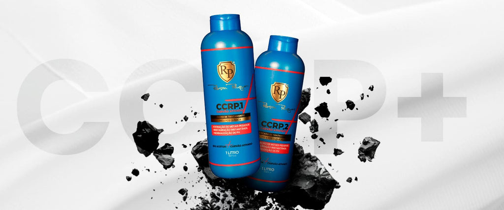 Robson Peluquero CCRP Activated Charcoal 2X300ml/10.14 fl.oz. - BuyBrazil