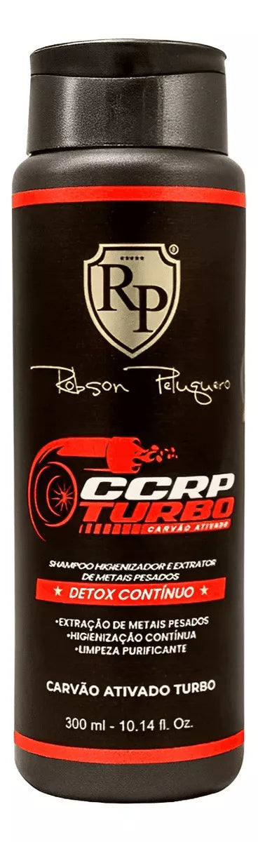 Robson Peluquero CCRP Turbo Activated Carbon Kit 300ml/10.14 fl.oz. - BuyBrazil