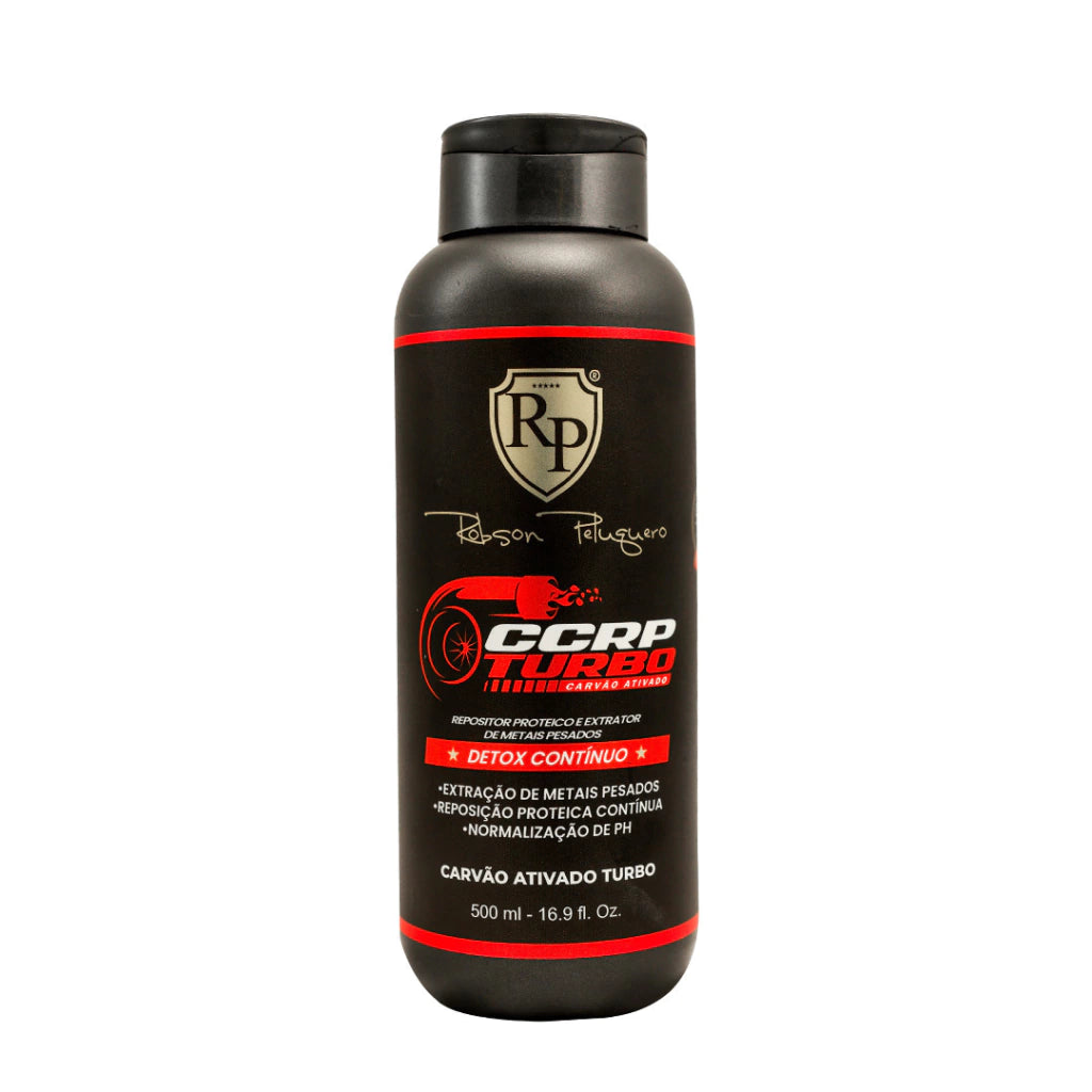 Robson Peluquero CCRP Turbo Activated Carbon Kit 500ml/16.9 fl.oz. - BuyBrazil