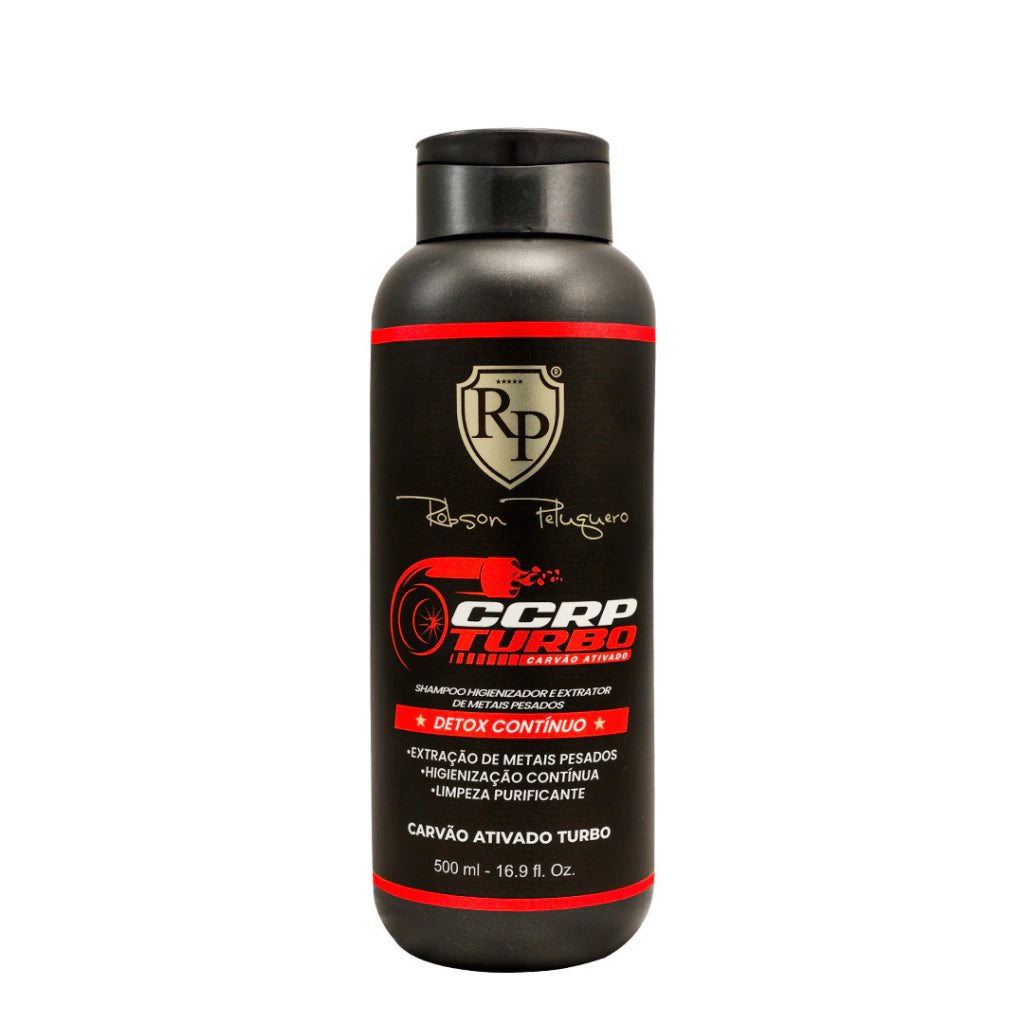Robson Peluquero CCRP Turbo Activated Carbon Kit 500ml/16.9 fl.oz. - BuyBrazil