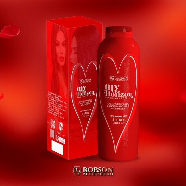 Robson Peluquero My Horizon Brazilian Protein hair treatment bottle, 1000ml, for hair care and repair with professional formula