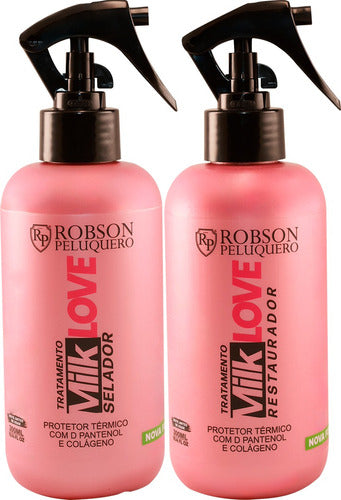 Milk Love 300ml Kit – Sealer &amp; Restorer by Robson Peluquero - BuyBrazil