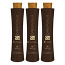 Wennoz Brasil Honma Tokyo Kit Coffee Premium Progressive Brush Kit 3x1000ml/33.8 fl.oz.