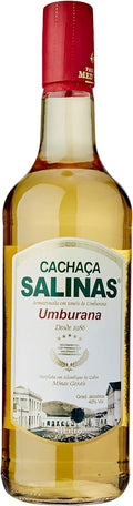 Cachaça Salinas Amburana 1000ml/33.8fl.oz. - BuyBrazil