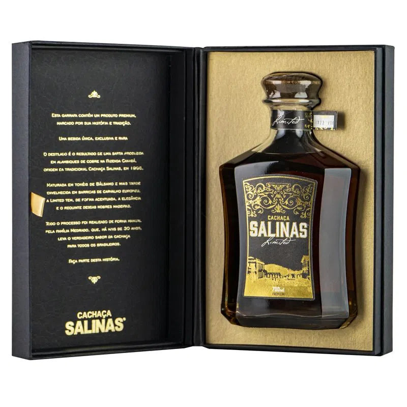 Cachaça Salinas Limited 10 Years 700ml - BuyBrazil