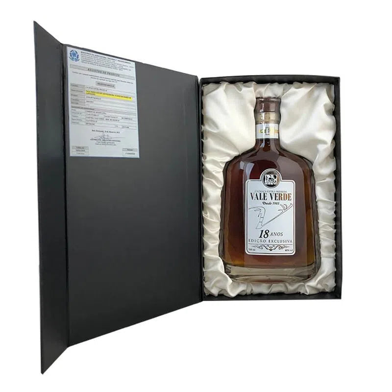 Cachaça Vale Verde 18 Years Exclusive Edition 700ml - BuyBrazil