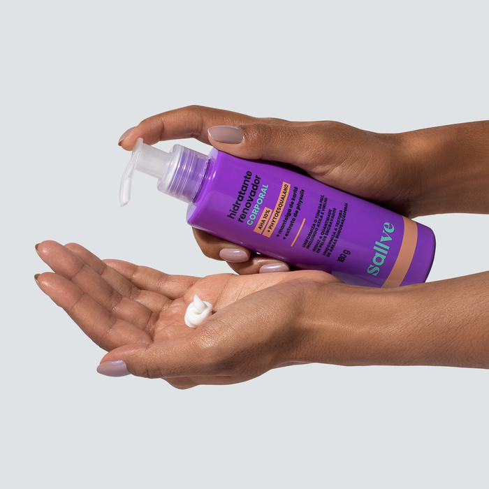 Sallve 10% Ahas Body Renewal Moisturizer 180g/ 6.35 oz. - BuyBrazil