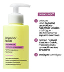 Gel-Foam Facial Cleanser with Niacinamide, Moringa Extract and Sulfate Free 300ml Sallve - BuyBrazil
