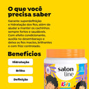 Salon Line, Creme para Pentear, Maracujá, Cachinhos Hidratados, Vegano - Para Cabelos Ondulados, Cacheados e Crespos, Salon Line, 1kg - BuyBrazil