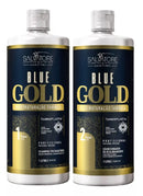Salvatore Blue Gold Formaldehyde-Free Progressive Brush 2x1000ml/33.8 fl.oz. - BuyBrazil