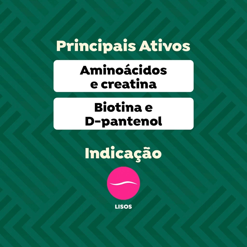 Recarga de Queratina Meu Liso Restauração Intensa 80g
