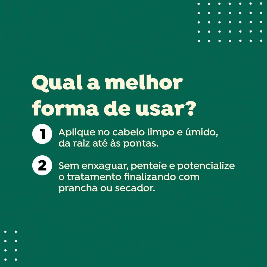Recarga de Queratina Meu Liso Restauração Intensa 80g