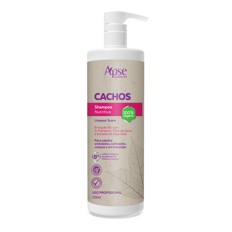 Apse Cachos Complete Jumbo Kit Shampoo, Conditioner, Gelatin, Activating Mask and Styling Activator - 5-Step Treatment for Defined and Hydrated Curls