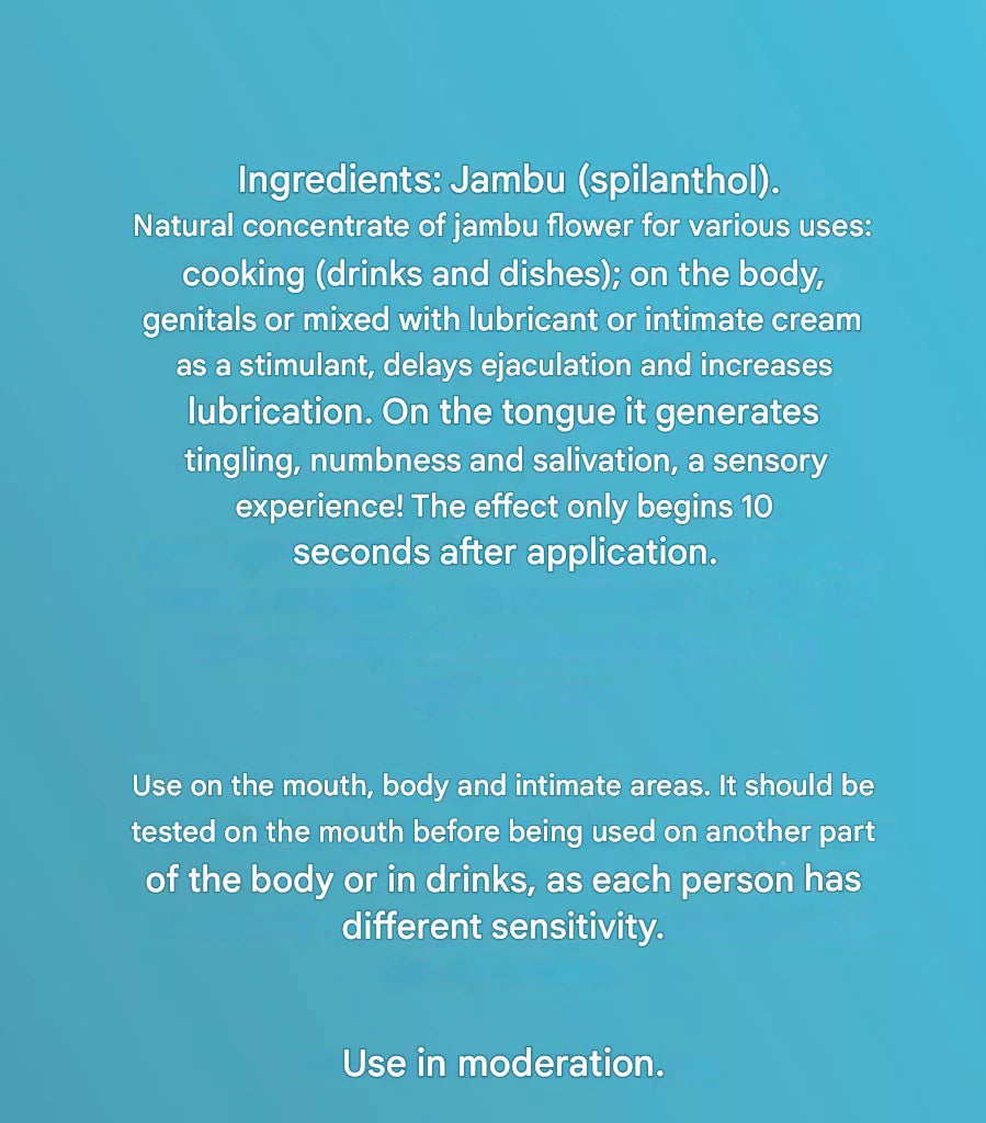 Jambu Concentrate Tremidão Sinimbu 5ml/0.169 fl.oz. - BuyBrazil