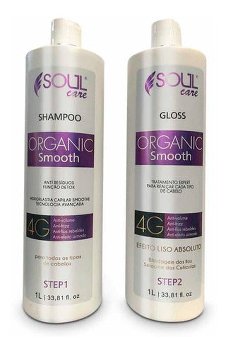 Soul Care Professional Progressive 100% Organica Smooth 4G - BuyBrazil