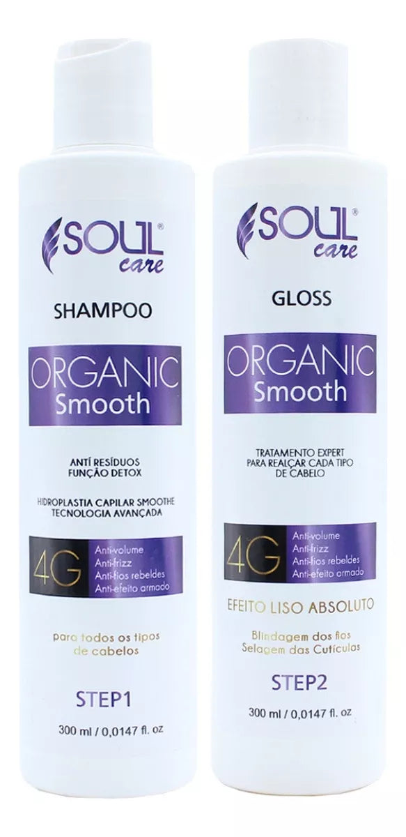 Soul Care Professional Progressive 100% Organica Smooth 4G - BuyBrazil