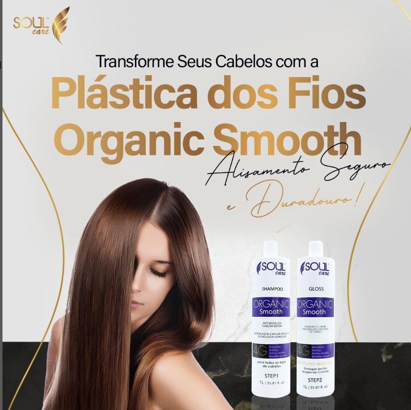 Soul Care Organic Smooth Progressive Formaldehyde Free Sealing 2x1000ml/33.8 fl.oz. - BuyBrazil